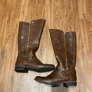 Guess Brown Riding Boots